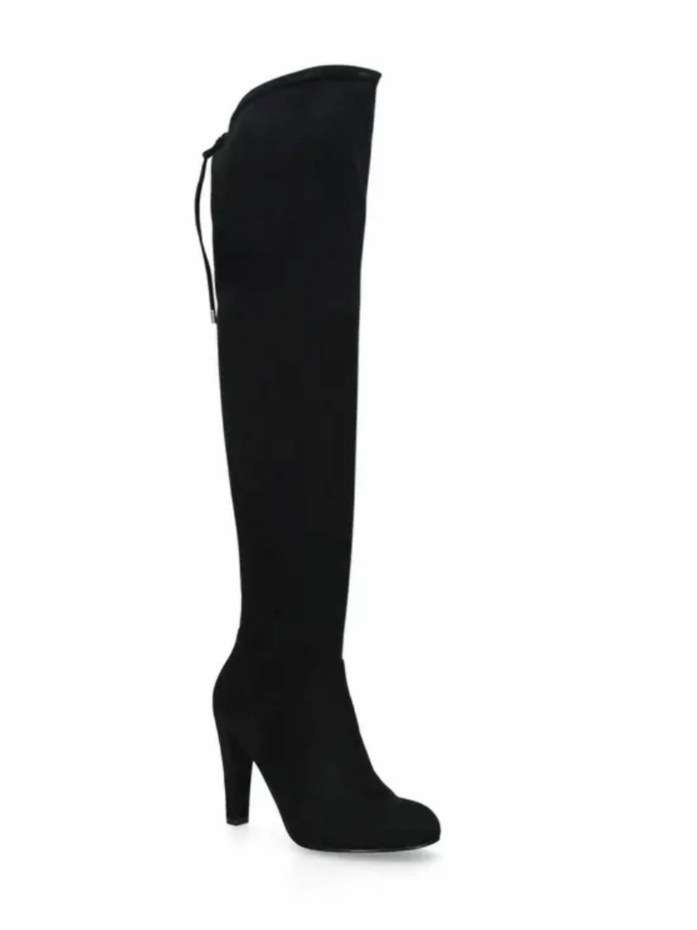 Women's Black Over-the-Knee High Heel Boots